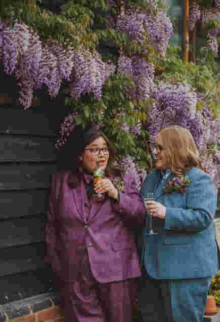 Beautiful Same Sex Wedding Barns At Redcoats Wardette 22