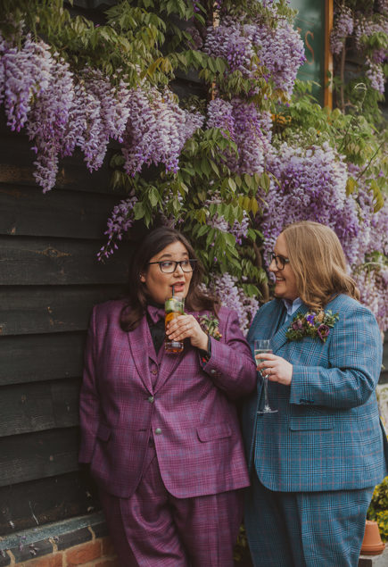 Beautiful Same Sex Wedding Barns At Redcoats Wardette 22