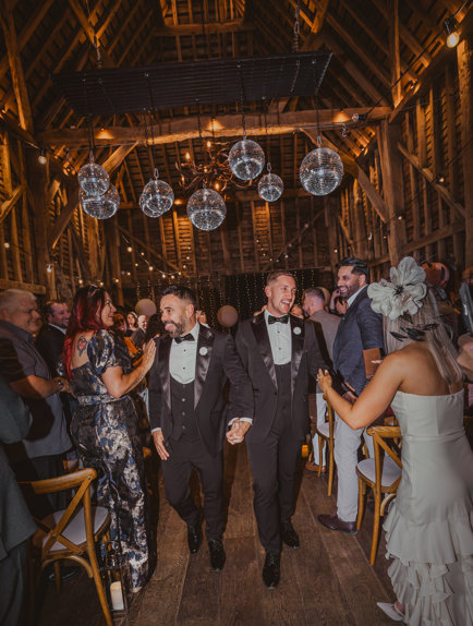 Fun Same Sex LGBTQIA Wedding At Barns At Redcoats 16