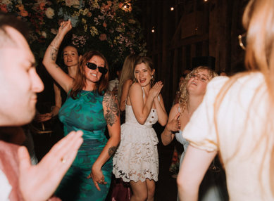 Pastel Wedding Barns At Redcoats Ayelle Photography 70