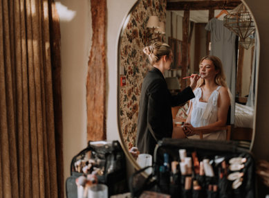Pastel Wedding Barns At Redcoats Ayelle Photography 2