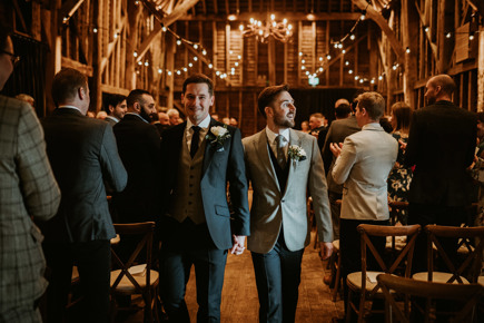 Barns At Redcoats LGBTQIA Wedding Bubear Photography 2