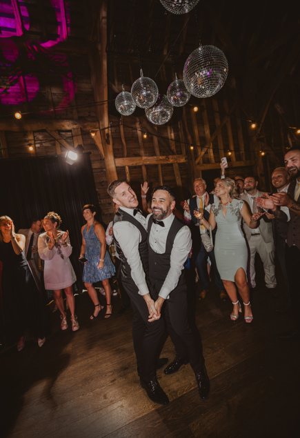 Fun Same Sex LGBTQIA Wedding At Barns At Redcoats 42
