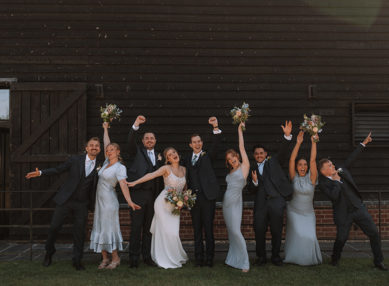 Pastel Wedding Barns At Redcoats Ayelle Photography 38