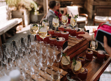 Pastel Wedding Barns At Redcoats Ayelle Photography 34