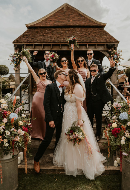 Barns At Redcoats Summer Wedding Bubear Photography 4