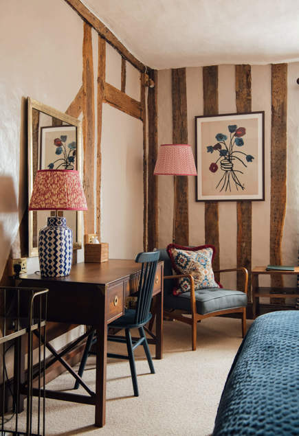 Farmhouse At Redcoats Bedroom Interiors 2