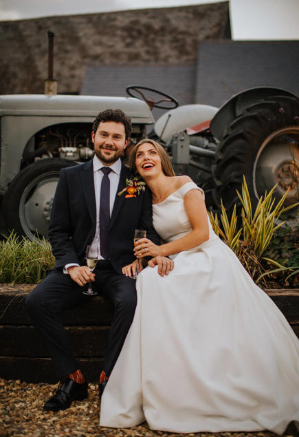 Kate & Connor Barns At Redcoats Binky Nixon Photography 10