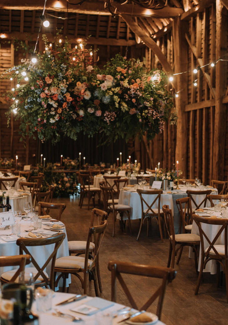 Pastel Wedding Barns At Redcoats Ayelle Photography 43