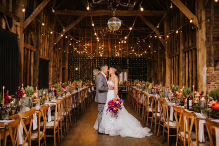 Colourful Barns At Redcoats Wedding Binky Nixon 49