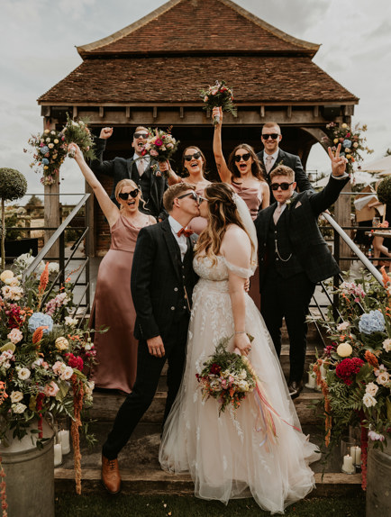 Barns At Redcoats Summer Wedding Bubear Photography 4